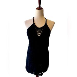 Cotton On Black Swim Coverup with Elegant Design